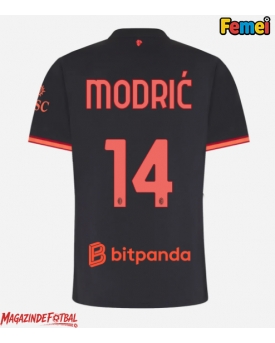AC Milan Luka Modric #14 Tricou Fotbal Replică 2026-27 Femei Treilea AC Milan Luka Modric #14 Tricou Fotbal Replică 2026-27 Femei Treilea